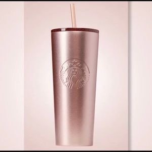2018 Starbucks rose gold tumbler